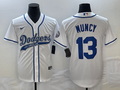 Men's Los Angeles Dodgers Max Muncy #13 White Player Jersey1 Joint Edition