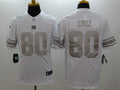 Men's New York Giants Victor Cruz #80 White Game Jersey1
