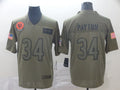 Men's Chicago Bears Walter Payton #34 Brown Game Jersey1