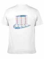 America Word Art Black T-Shirt