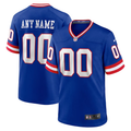 Custom1 New York Giants Royal Classic Game Jersey1