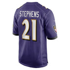 Brandon Stephens Baltimore Ravens Nike Game Jersey - Purple