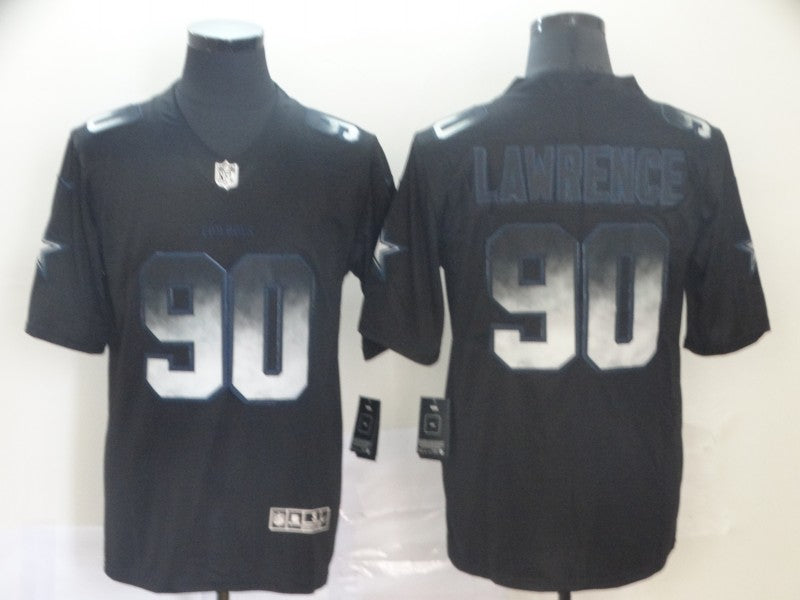 Men's Dallas Cowboys DeMarcus Lawrence #90 Black Alternate Game Jersey1