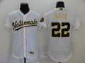 Men's Washington Nationals Juan Soto #22 White Authentic Game Jersey1