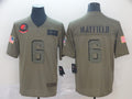 Men's Cleveland Browns Baker Mayfield Olive Limited Jersey1