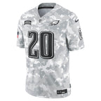 Brian Dawkins Philadelphia Eagles Nike 2024 Salute to Service Retired   Limited Jersey - Arctic Camo