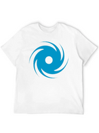 🌀Whirlwind Graphic T-Shirt - Casual Black Tee