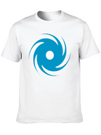🌀Whirlwind Graphic T-Shirt - Casual Black Tee