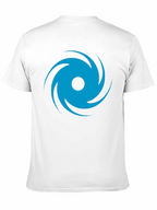 🌀Whirlwind Graphic T-Shirt - Casual Black Tee