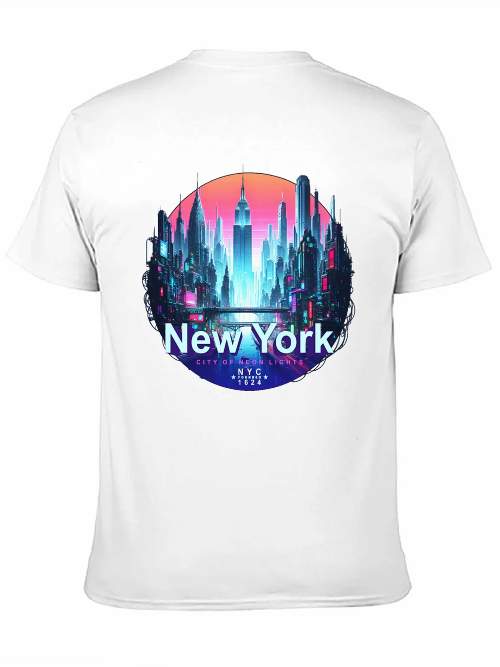 New York City Neon Lights T-Shirt