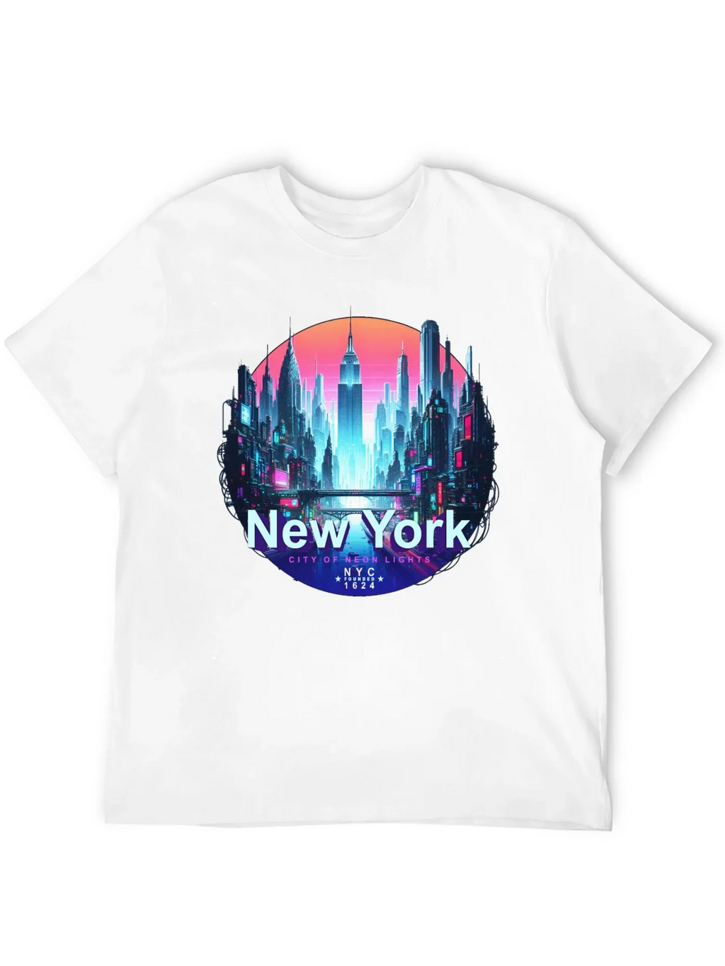 New York City Neon Lights T-Shirt