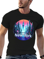 New York City Neon Lights T-Shirt