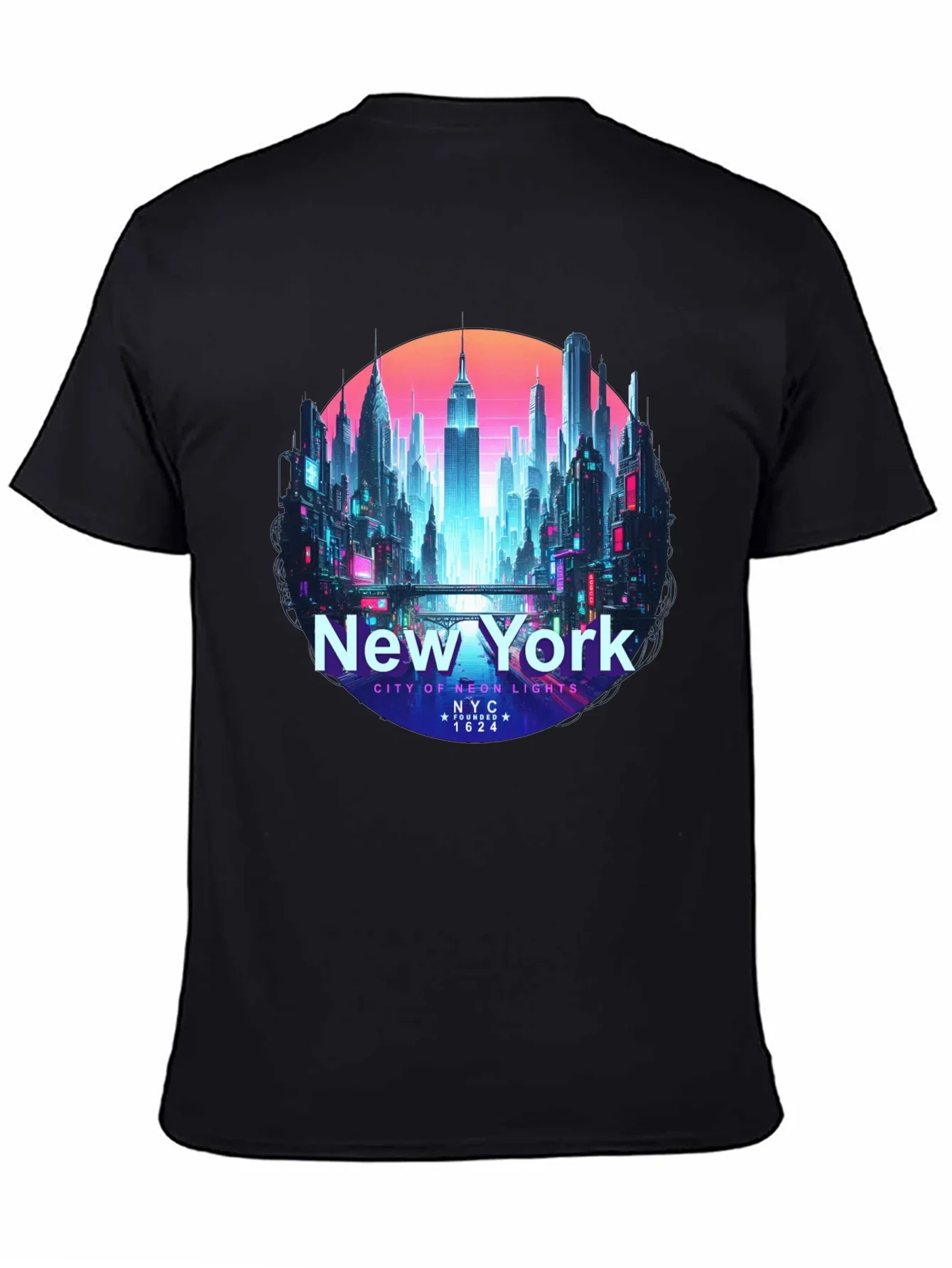 New York City Neon Lights T-Shirt