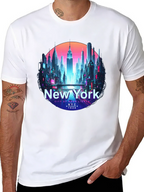 New York City Neon Lights T-Shirt