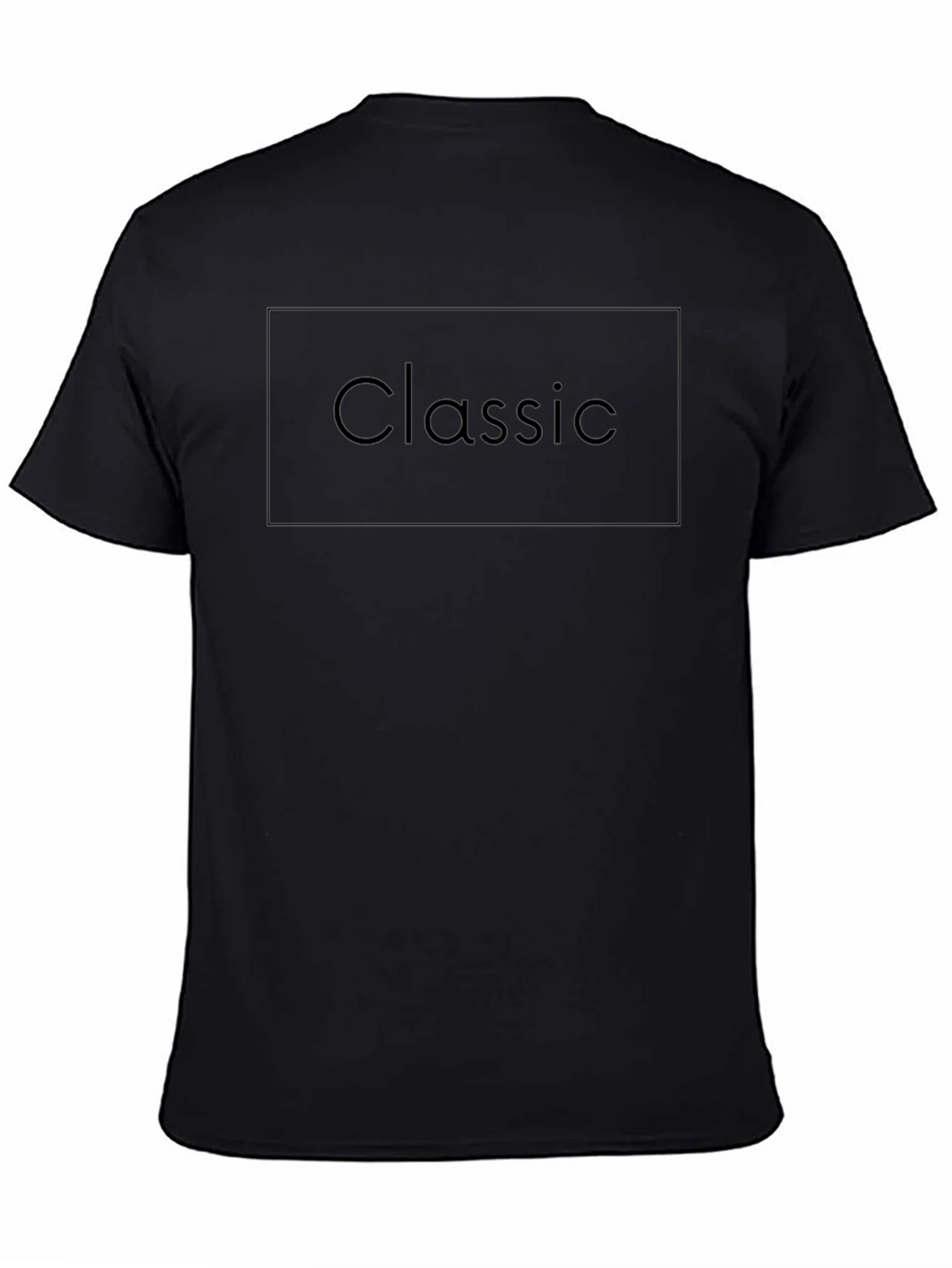 Classic Black T-Shirt - Simple Style