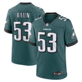 Zack Baun Philadelphia Eagles Nike  Game Jersey - Midnight Green