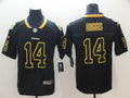 Men's Minnesota Vikings #14 Stefon Diggs Black Game Jersey1