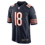 Caleb Williams Chicago Bears Nike 2024 NFL Draft First Round Pick   Game Jersey - Navy