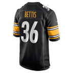 Jerome Bettis Pittsburgh Steelers Nike Retired   Game Jersey - Black