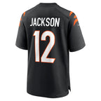 Shedrick Jackson Cincinnati Bengals Nike Team Game Jersey -  Black