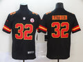 Men's Kansas City Chiefs Tyrann Mathieu #32 Black Game Jersey1