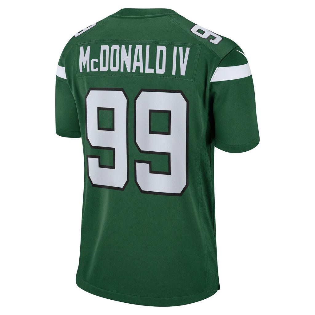 Will McDonald IV New York Jets Nike  Game Jersey - Gotham Green