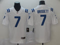 Men's Indianapolis Colts Jacoby Brissett White Game Jersey1