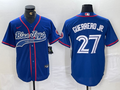 Men's Toronto Blue Jays Vladimir Guerrero Jr. #27 Royal Player Jersey1 Joint Edition