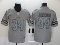 Men's Las Vegas Raiders Bo Jackson #34 Gray Game Jersey1
