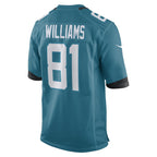 Seth Williams Jacksonville Jaguars Nike Game   Jersey - Teal