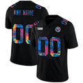 Custom1 Pittsburgh Steelers Multi-Color Black 2020 Crucial Catch Vapor Untouchable Limited Jersey1 Stitched American Football Jerseys