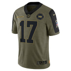 Terry McLaurin Washington Football Team Nike Salute To Service Limited   Jersey - Olive