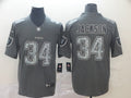 Men's Las Vegas Raiders Bo Jackson #34 Gray Player Game Jersey1