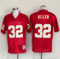 Men's Kansas City Chiefs Marcus Allen  Red Legacy Replica Jersey1