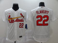 Men's St. Louis Cardinals Jack Flaherty #22 White Replica Baseball Jersey1