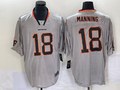 Men's Denver Broncos Peyton Manning #18 Gray Game Jersey1