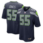 Dre'Mont Jones Seattle Seahawks Nike  Game Jersey -  College Navy