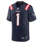 Ja'Lynn Polk New England Patriots Nike Team Game Jersey -  Navy