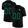 Custom1 Philadelphia Eagles Football Jerseys Black American Stitched Name And Number Size S to 6XL Christmas Birthday Gift