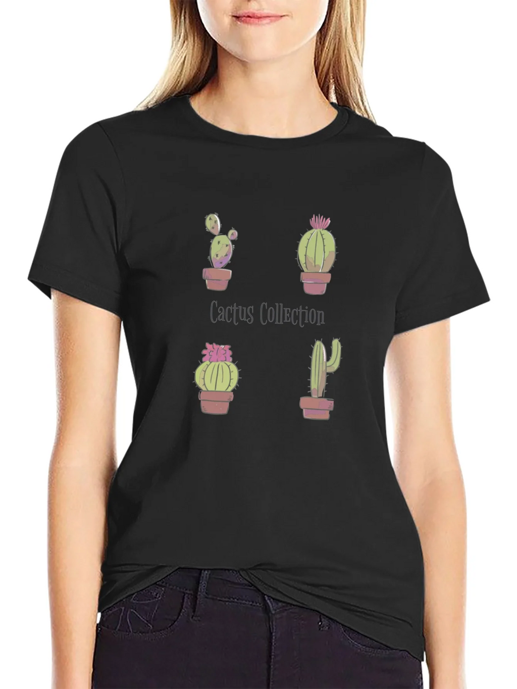 Cactus Collection Graphic T-Shirt