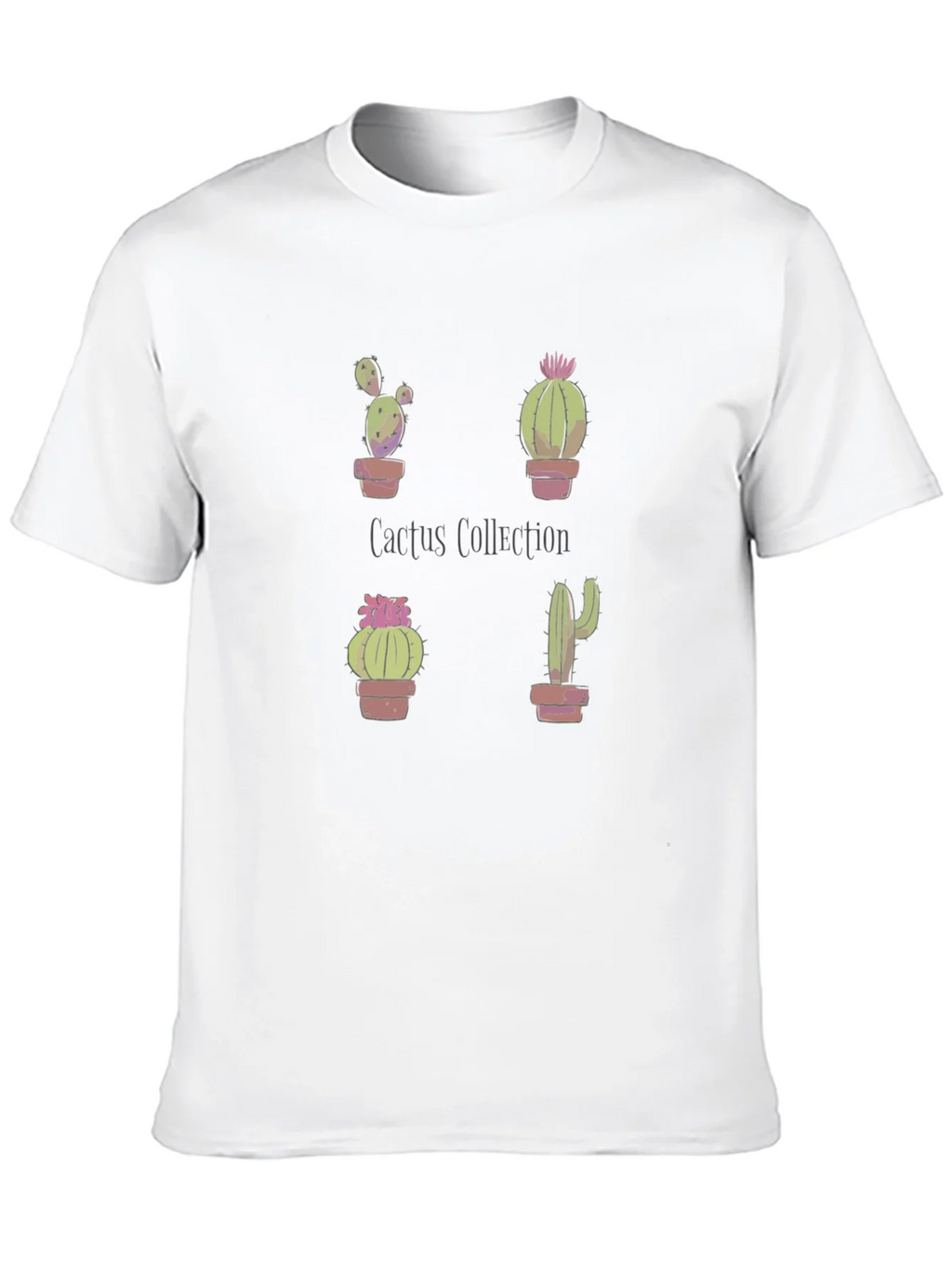 Cactus Collection Graphic T-Shirt