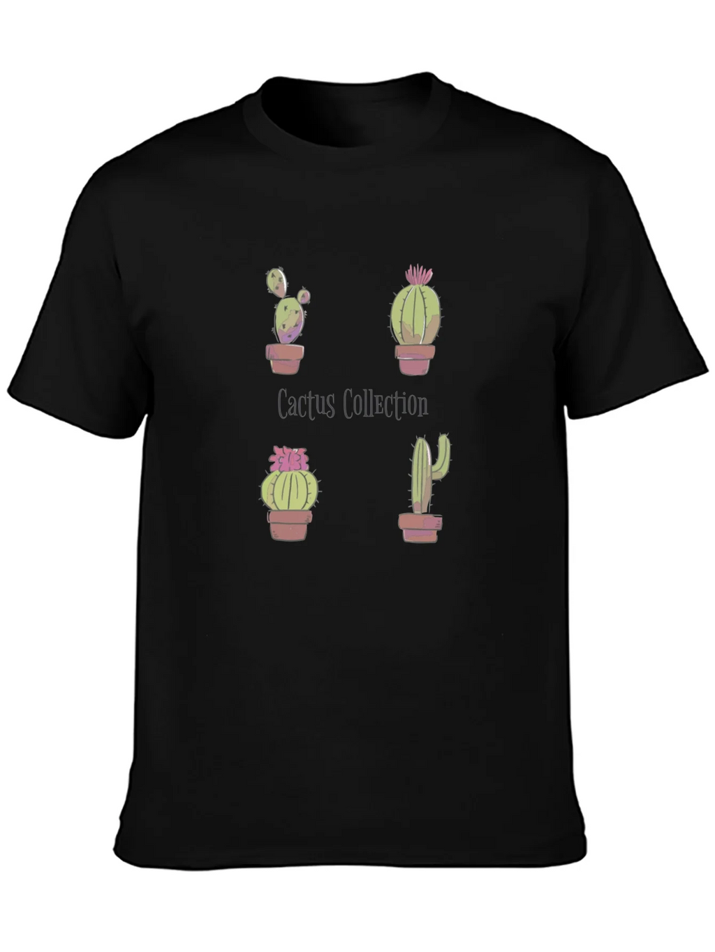 Cactus Collection Graphic T-Shirt