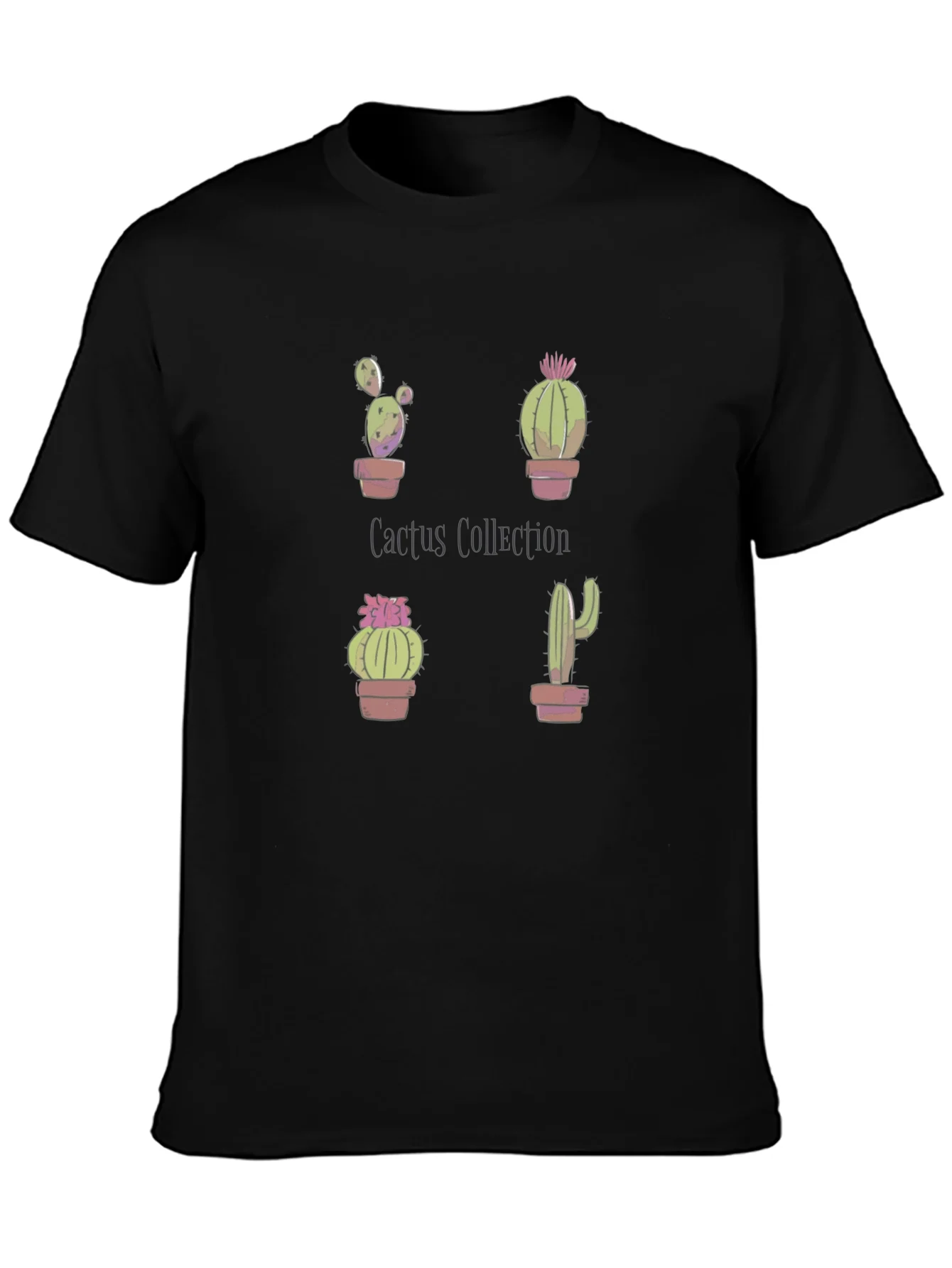 Cactus Collection Graphic T-Shirt