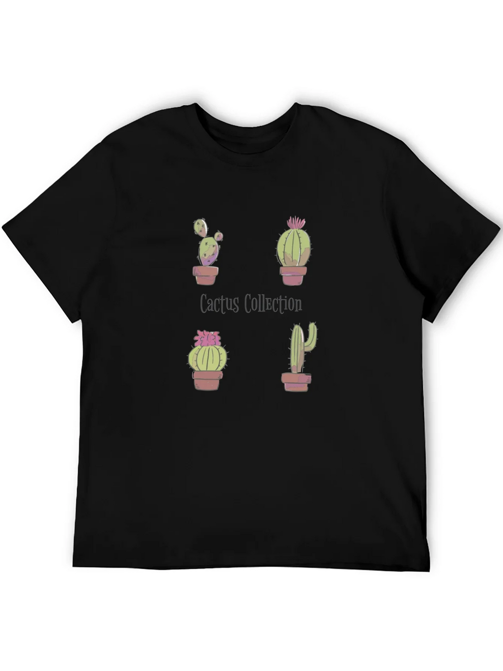 Cactus Collection Graphic T-Shirt