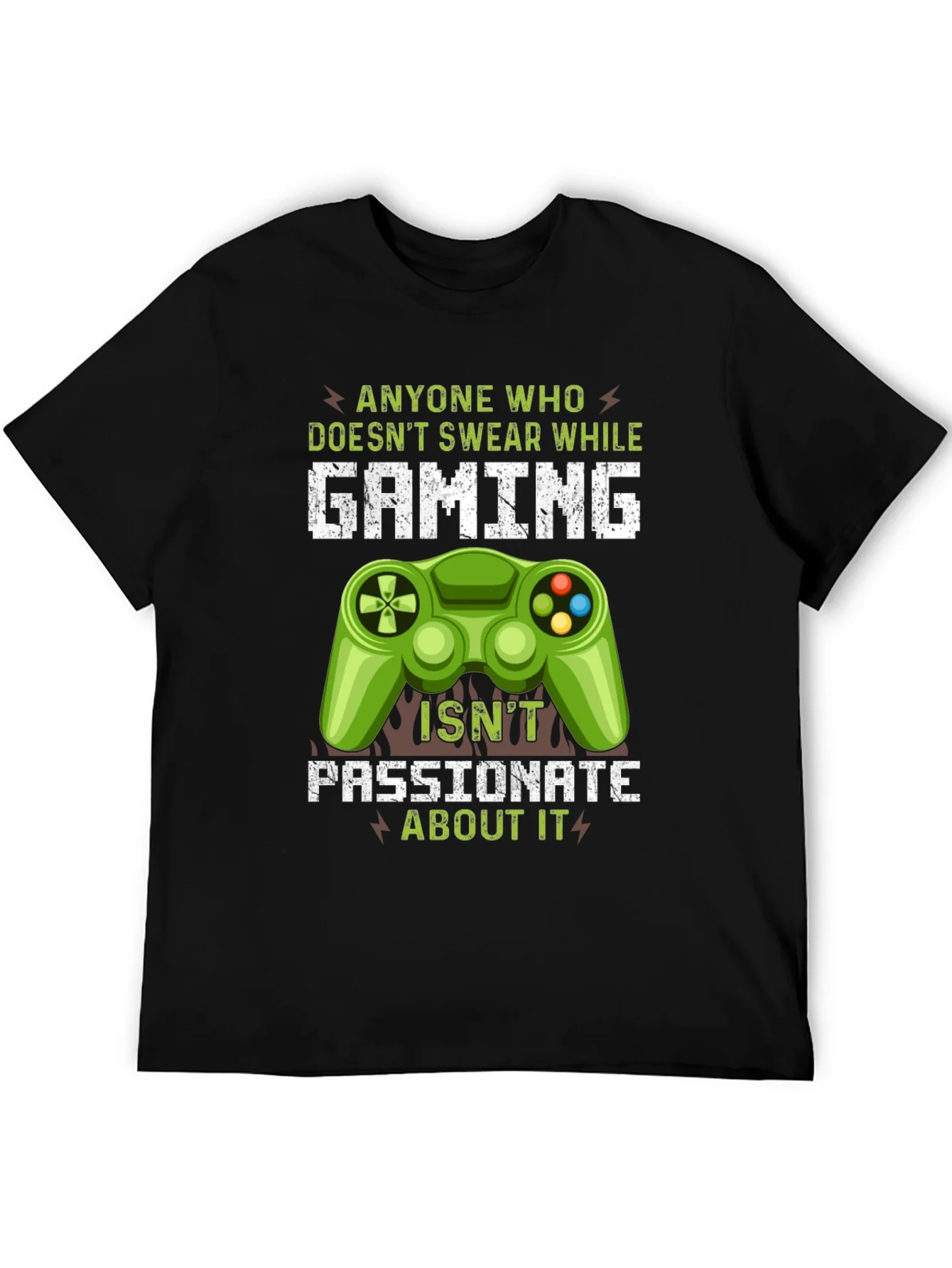 Gamer T-Shirt: Anyone Who Doesnt Swear While Gaming