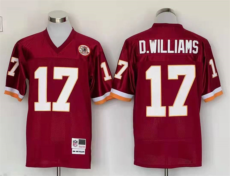 Men's Washington Redskins Doug Williams  Burgundy Legacy Replica Jersey1