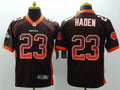 Men's Cleveland Browns Joe Haden #23 Brown Game Jersey1
