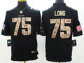Men's Las Vegas Raiders Howie Long #75 Black Game Jersey1