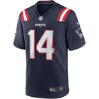 Steve Grogan New England Patriots Nike Game Retired   Jersey - Navy