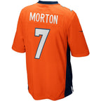 Craig Morton Denver Broncos Nike Game Retired   Jersey - Orange